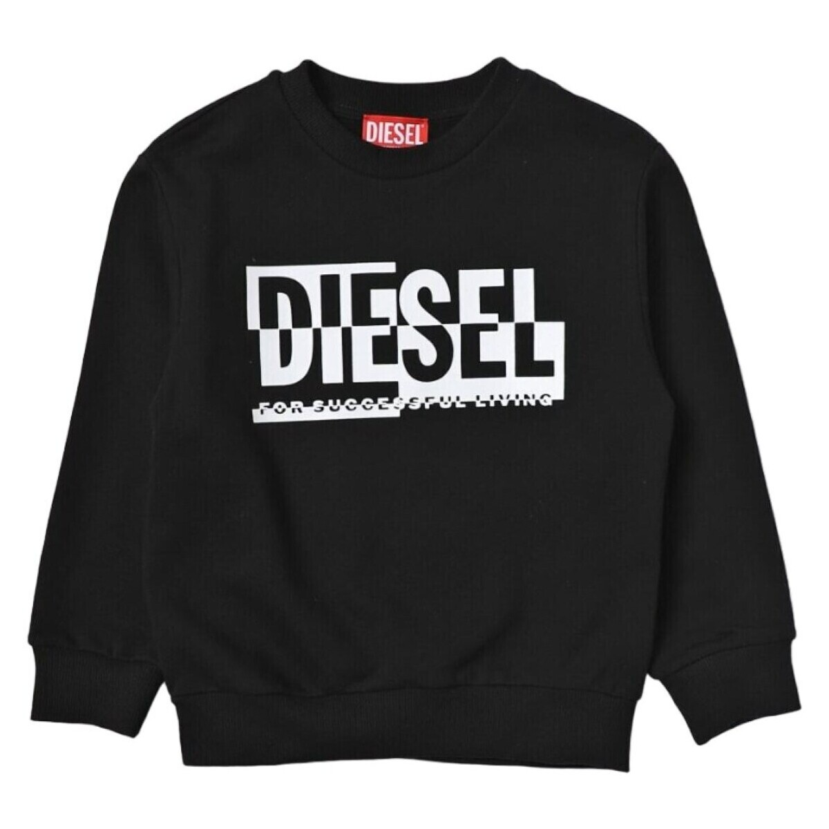 Odjeća Djevojčica Sportske majice Diesel J01509-KYAVF Crna