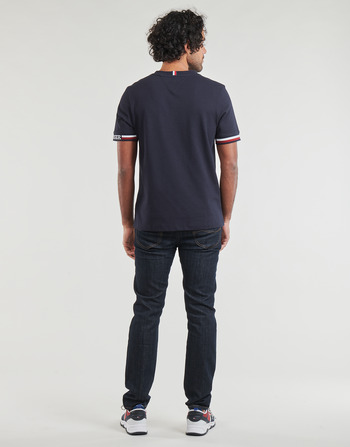 Tommy Hilfiger MONOTYPE BOLD GS TIPPING TEE Tamno plava