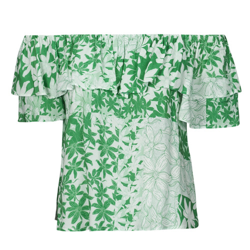 Odjeća Žene
 Topovi i bluze Desigual BLUS_ANAÏS Bijela / Zelena