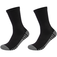 Modni dodaci Čarape Skechers 2PPK Cushioned Socks Siva