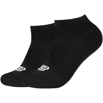 Modni dodaci Čarape Skechers 2PPK Basic Cushioned Sneaker Socks Crna