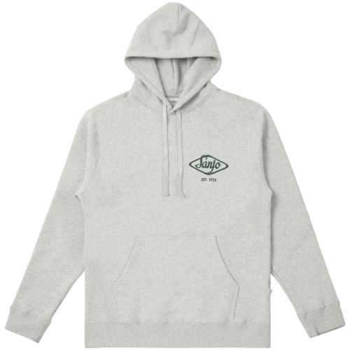 Odjeća Muškarci
 Sportske majice Sanjo Hooded Flocked Logo - Grey Siva