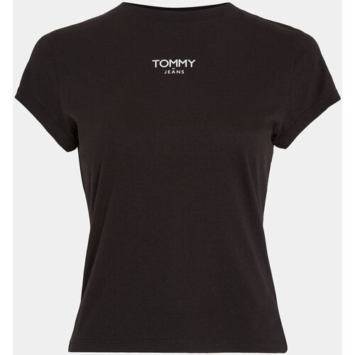 Odjeća Žene
 Majice / Polo majice Tommy Jeans DW0DW16435 Crna