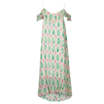 Odjeća Žene
 Duge haljine Les Petites Bombes ISMAELLA Ružičasta / Zelena / Bijela