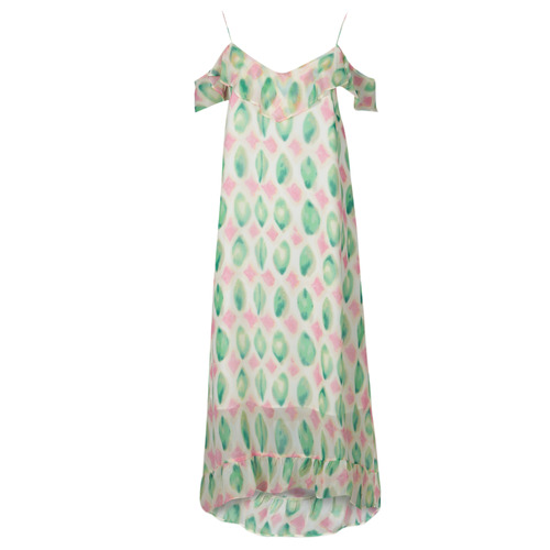 Odjeća Žene
 Duge haljine Les Petites Bombes ISMAELLA Ružičasta / Zelena / Bijela