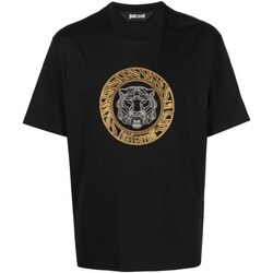 Odjeća Muškarci
 Majice kratkih rukava Roberto Cavalli 75OAHE05-CJ110 Crna