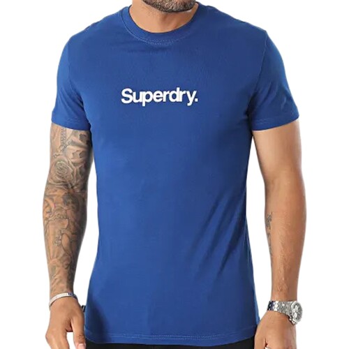 Odjeća Muškarci
 Majice kratkih rukava Superdry 223130 Plava
