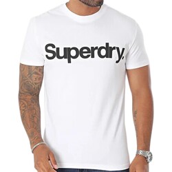 Odjeća Muškarci
 Majice kratkih rukava Superdry 223126 Bijela