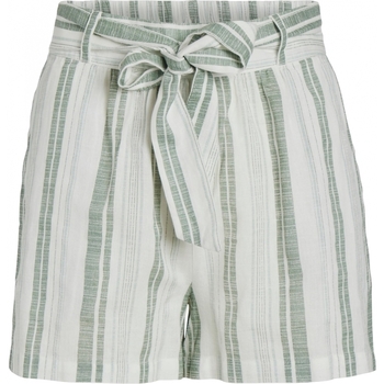 Odjeća Žene
 Bermude i kratke hlače Vila Etni Shorts - Cloud Dancer/Green Bijela