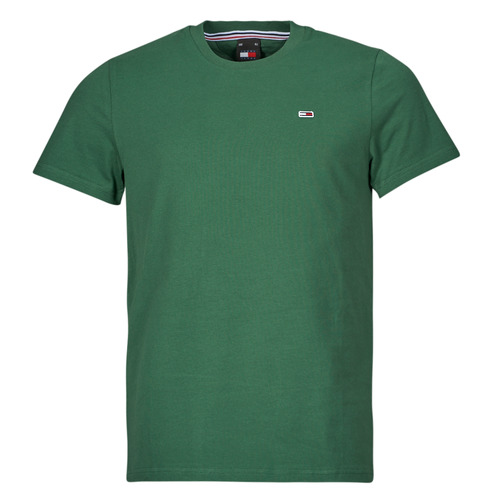 Odjeća Muškarci
 Majice kratkih rukava Tommy Jeans TJM SLIM JERSEY C NECK EXT Zelena