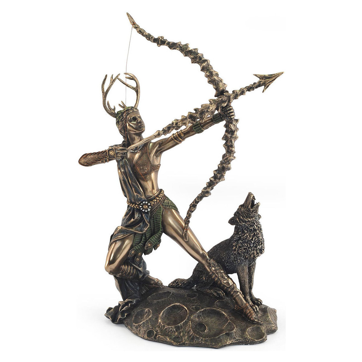 Dom Dekorativni predmeti  Signes Grimalt Figura Bog Artemis Kaki