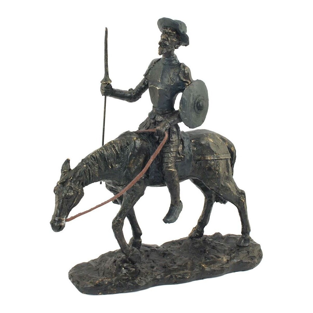 Dom Dekorativni predmeti  Signes Grimalt Slika Don Quijote Konj Crna