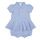 Odjeća Djevojčica Kratke haljine Polo Ralph Lauren SS PEPLUM BU-ONE PIECE-SHORTALL Plava / Nebesko plava