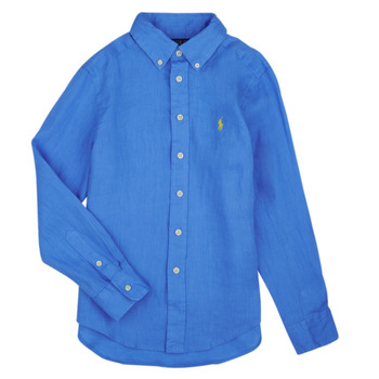 Odjeća Dječak
 Košulje dugih rukava Polo Ralph Lauren CLBDPPC-SHIRTS-SPORT SHIRT Plava / Harbor / Plava