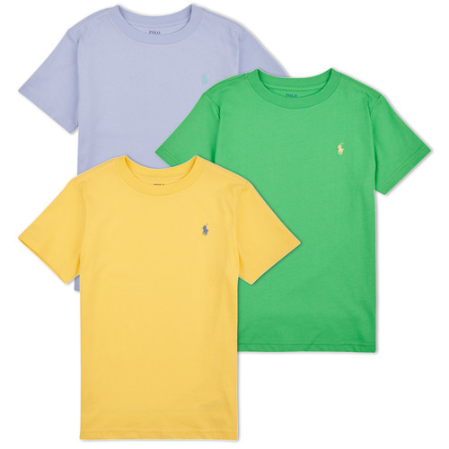 Odjeća Djeca Majice kratkih rukava Polo Ralph Lauren 3PKCNSSTEE-SETS-GIFT BOX SET Višebojna