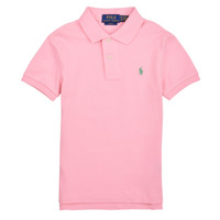 Odjeća Dječak
 Polo majice kratkih rukava Polo Ralph Lauren SLIM POLO-TOPS-KNIT Ružičasta