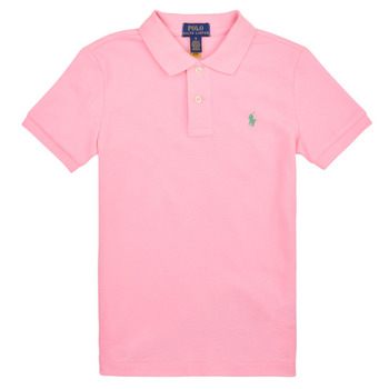 Odjeća Dječak
 Polo majice kratkih rukava Polo Ralph Lauren SS KC-TOPS-KNIT Ružičasta / Garden / Ružičasta
