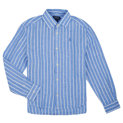 Odjeća Djevojčica Košulje i bluze Polo Ralph Lauren LISMORESHIRT-SHIRTS-BUTTON FRONT SHIRT Višebojna