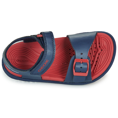Geox J SANDAL FUSBETTO BO Tamno plava   / Crvena