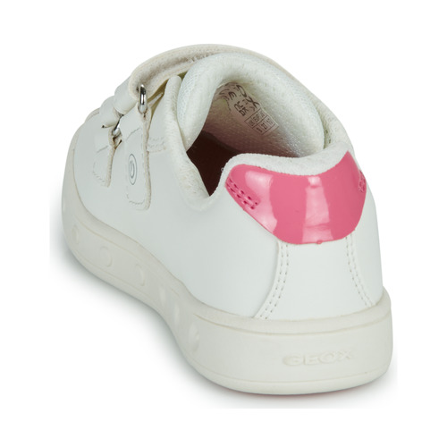 Geox J SKYLIN GIRL Bijela / Ružičasta