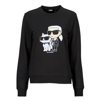 Odjeća Žene
 Sportske majice Karl Lagerfeld ikonik 2.0 sweatshirt Crna