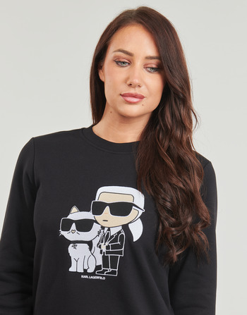 Karl Lagerfeld ikonik 2.0 sweatshirt Crna