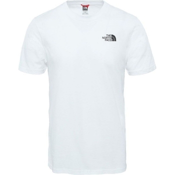 Odjeća Muškarci
 Majice / Polo majice The North Face M S/S SIMPLE DOME TEE Bijela