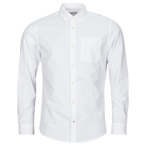 Odjeća Muškarci
 Košulje dugih rukava Jack & Jones JJEOXFORD SHIRT LS Bijela
