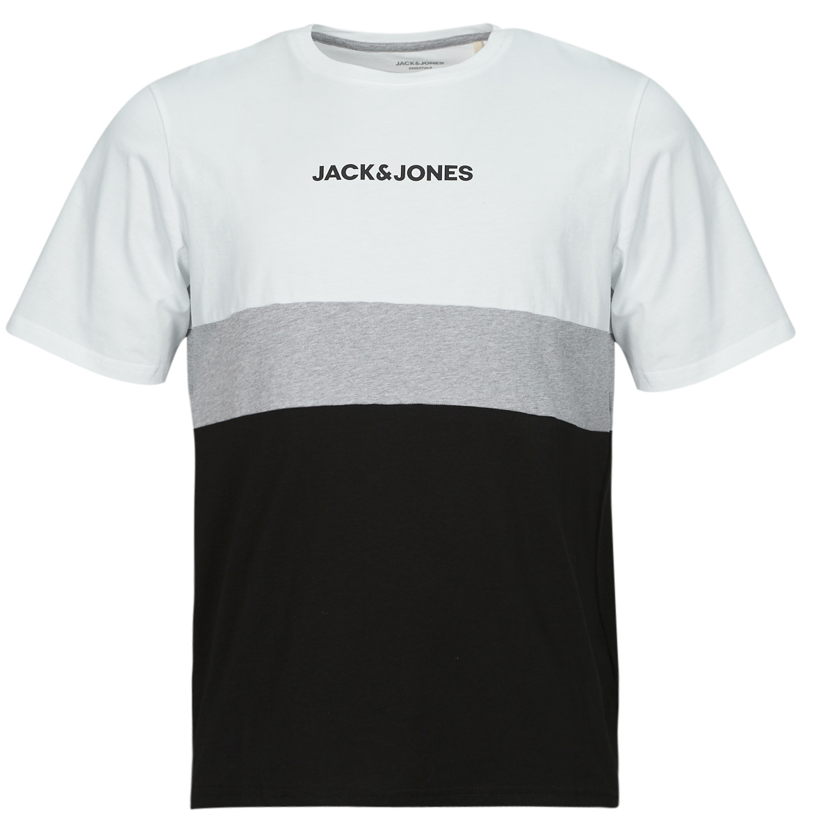 Odjeća Muškarci
 Majice kratkih rukava Jack & Jones JJEREID BLOCKING TEE SS Bijela