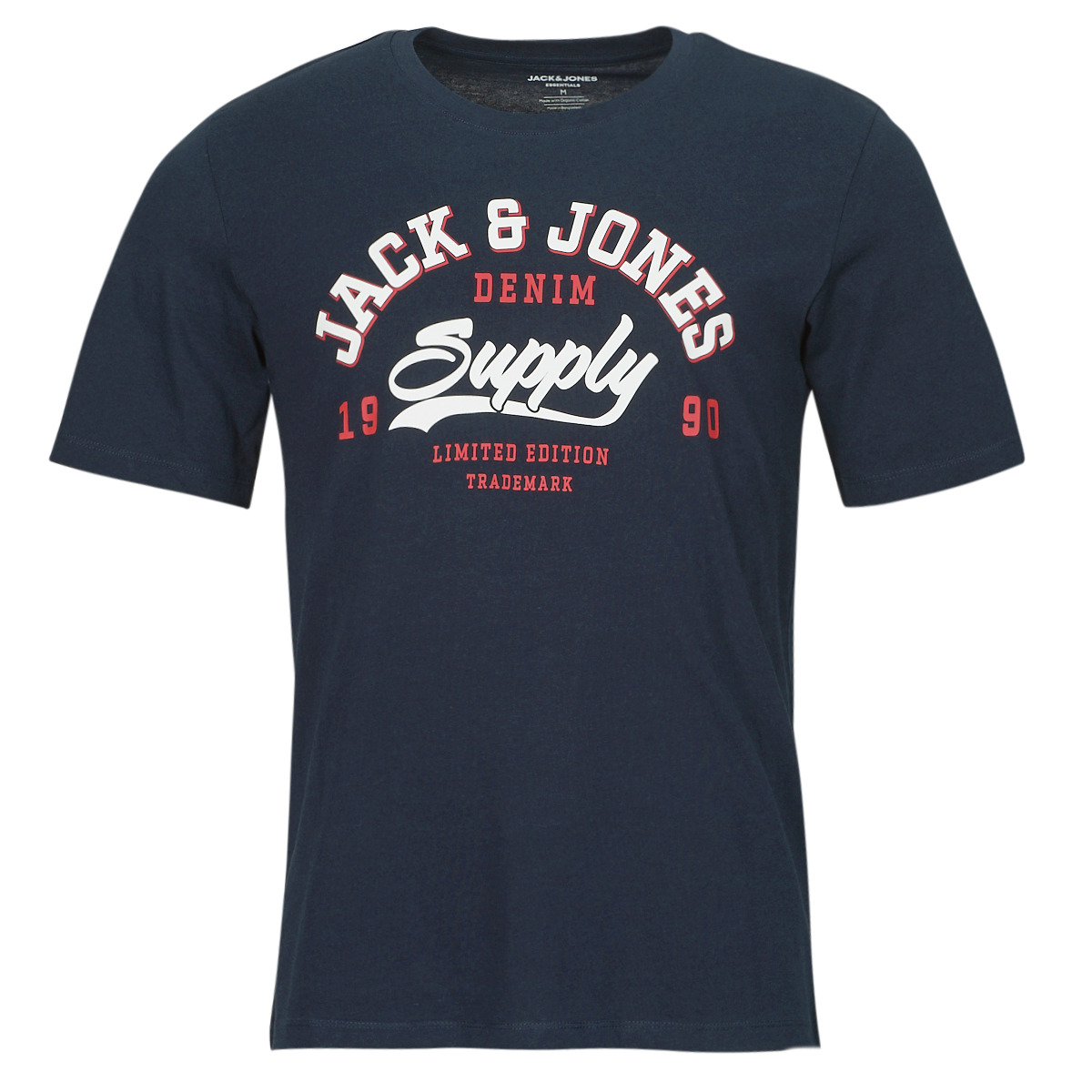 Odjeća Muškarci
 Majice kratkih rukava Jack & Jones JJELOGO TEE SS O-NECK 2 COL SS24 SN Tamno plava