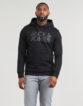 Odjeća Muškarci
 Sportske majice Jack & Jones JJECORP LOGO SWEAT HOOD Crna