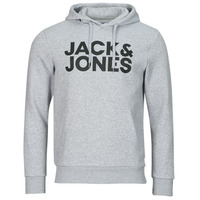 Odjeća Muškarci
 Sportske majice Jack & Jones JJECORP LOGO SWEAT HOOD Siva