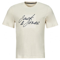 Odjeća Muškarci
 Majice kratkih rukava Jack & Jones JJZURI TEE SS CREW NECK Bež