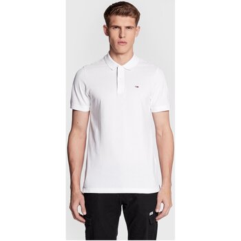 Odjeća Muškarci
 Majice / Polo majice Tommy Jeans DM0DM15370 Bijela
