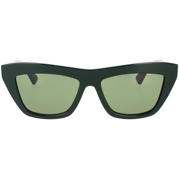 Satovi & nakit Sunčane naočale Bottega Veneta Occhiali da Sole  BV1121S 007 Zelena