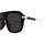 Satovi & nakit Sunčane naočale Gucci Occhiali da Sole  GG1309S 005 Crna