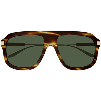 Satovi & nakit Sunčane naočale Gucci Occhiali da Sole  GG1309S 007 Smeđa