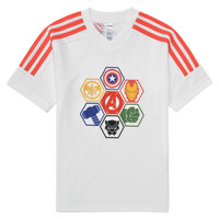 Odjeća Dječak
 Majice kratkih rukava Adidas Sportswear LK MARVEL AVENGERS T Bijela / Crvena