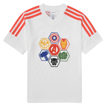 Odjeća Dječak
 Majice kratkih rukava Adidas Sportswear LK MARVEL AVENGERS T Bijela / Crvena