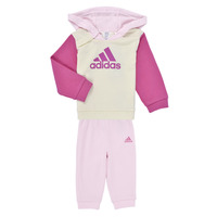 Odjeća Djevojčica Dvodijelne trenirke Adidas Sportswear I CB FT JOG Ružičasta / Krem boja