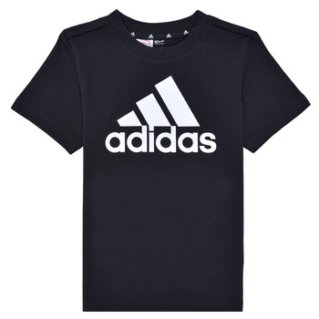 Odjeća Djeca Majice kratkih rukava Adidas Sportswear LK BL CO TEE Crna / Bijela