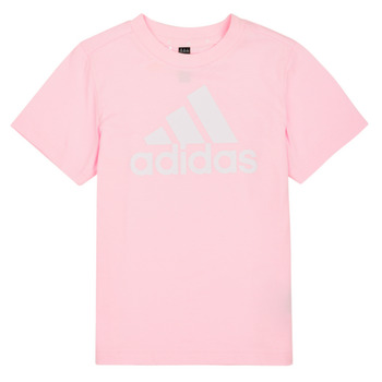 Odjeća Djevojčica Majice kratkih rukava Adidas Sportswear LK BL CO TEE Ružičasta / Bijela