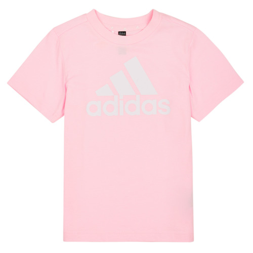 Odjeća Djevojčica Majice kratkih rukava Adidas Sportswear LK BL CO TEE Ružičasta / Bijela