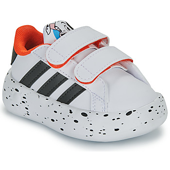 Obuća Djeca Niske tenisice Adidas Sportswear GRAND COURT 2.0 101 CF I Bijela / Crna