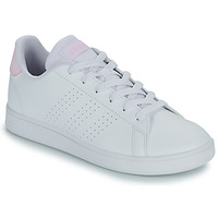 Obuća Djevojčica Niske tenisice Adidas Sportswear ADVANTAGE K Bijela / Ružičasta