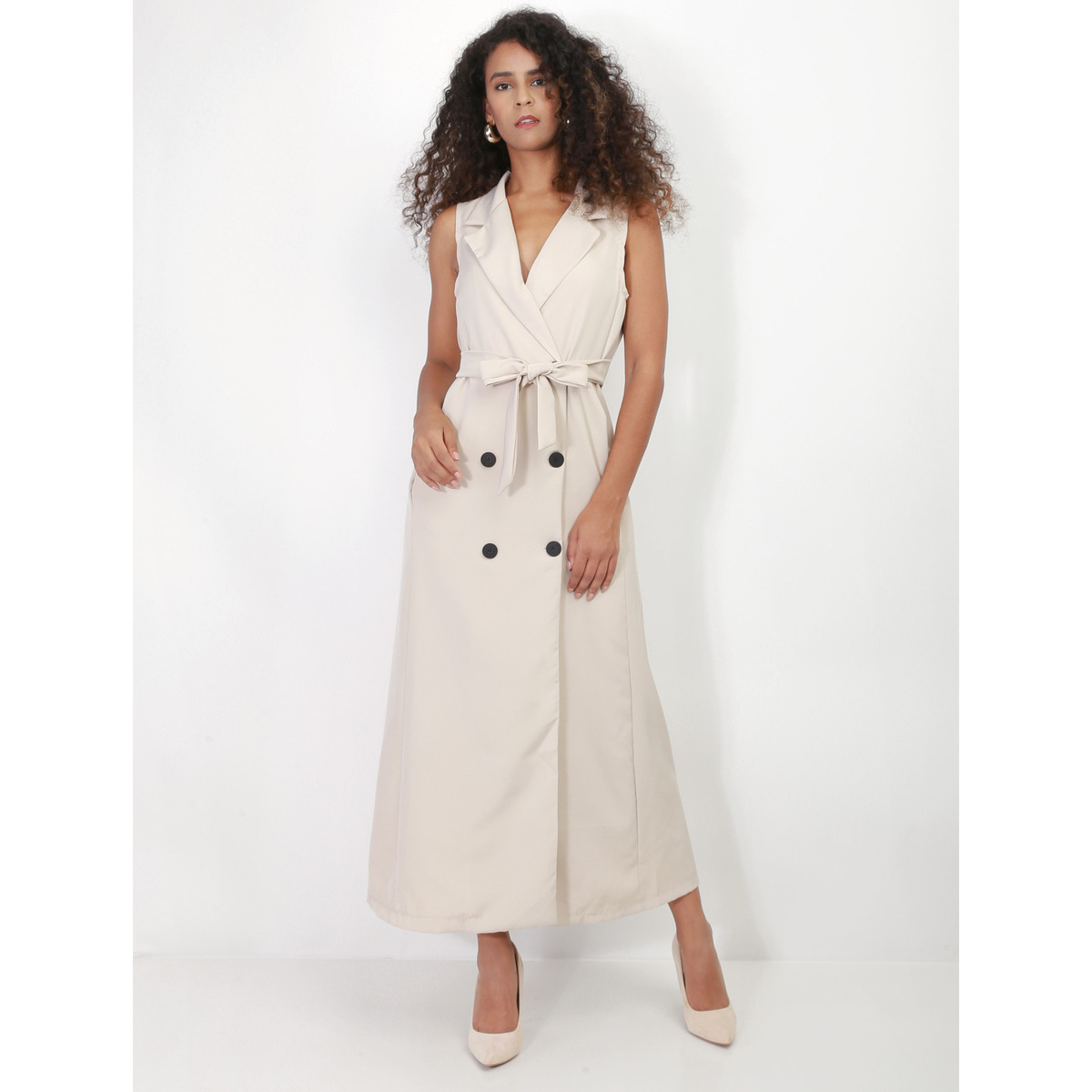 Odjeća Žene
 Haljine La Modeuse 68621_P159981 Bež