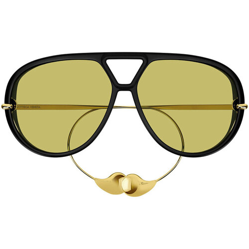 Satovi & nakit Sunčane naočale Bottega Veneta Occhiali da Sole  Drop Aviator BV1273S 003 Crna