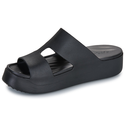 Crocs GETAWAY PLATFORM H STRAP Crna