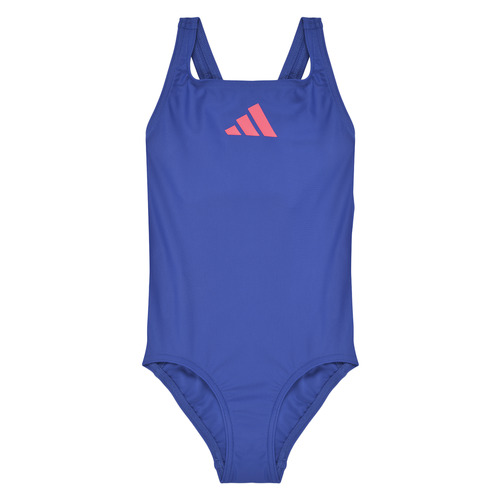 Odjeća Djevojčica Jednodijelni kupaći kostimi adidas Performance 3 BARS SOL ST Y Plava / Ružičasta