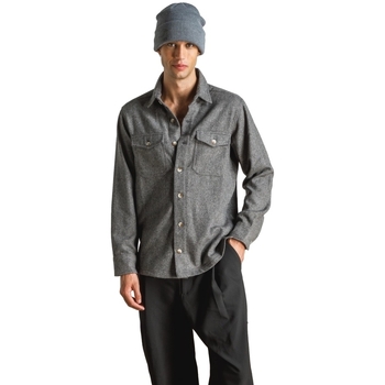 Odjeća Muškarci
 Košulje dugih rukava Otherwise Swanson Overshirt - Grey Siva